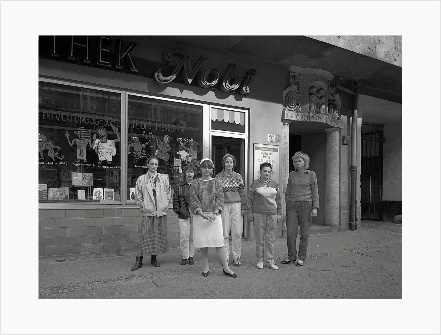 Harf Zimmermann "Hufelandstraße 1055 Berlin" #871000_21, Kinderbibliothek "Nobi", staatlich