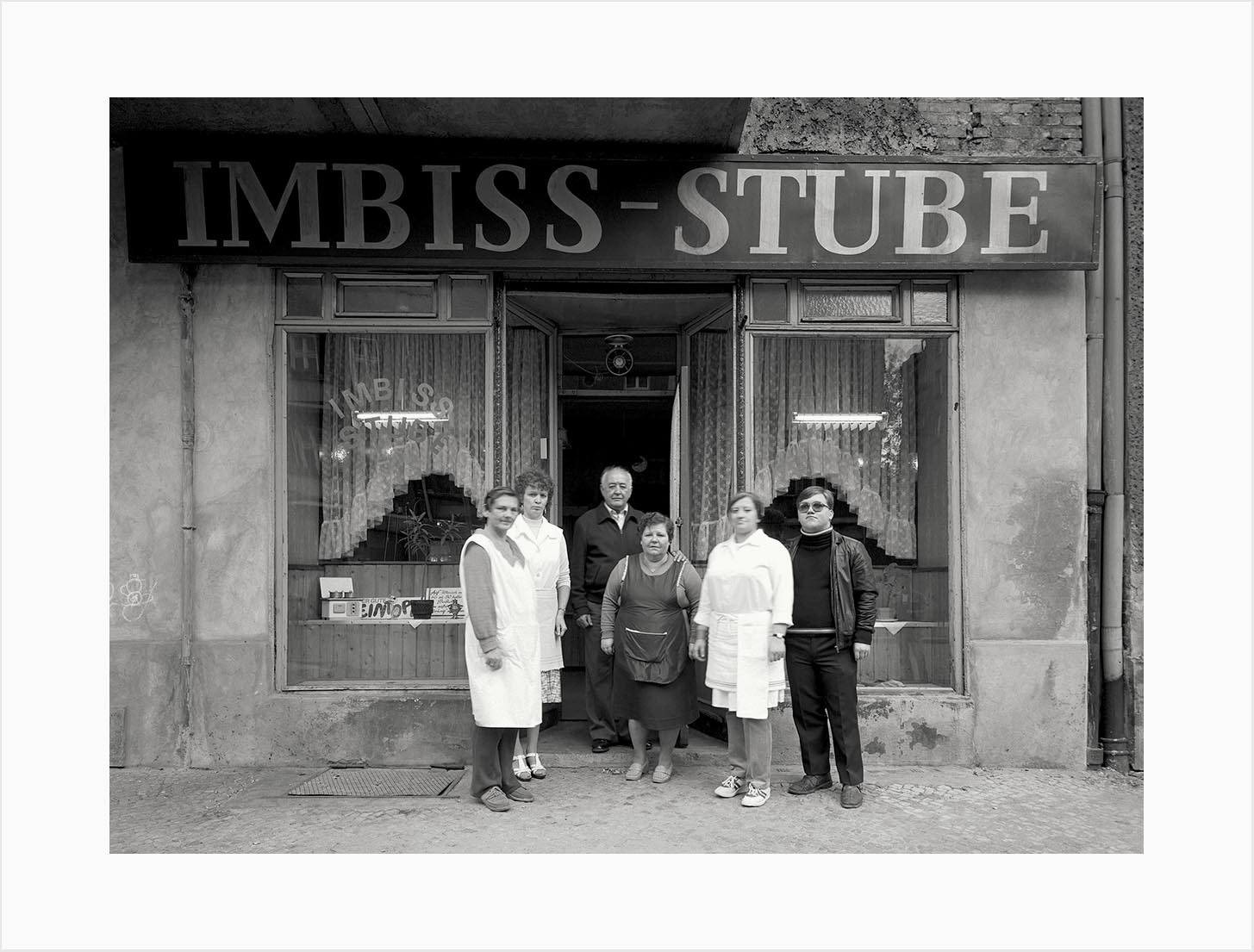 Harf Zimmermann "Hufelandstraße 1055 Berlin" #871000_16, IMBISS-STUBE